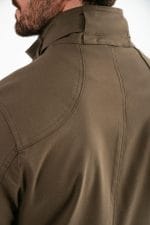 Haki Dik Yaka Safari Erkek Ceket - Görsel 6