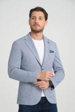 Mavi Slim Fit Mono Yaka Klasik Ceket