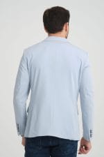 Mavi Kruvaze Ceket - Görsel 6