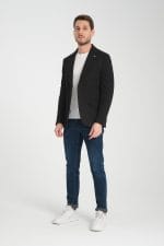 Siyah Slim Fit Ceket - Görsel 2