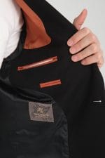 Siyah Slim Fit Ceket - Görsel 7