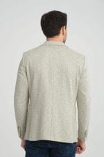 Yeşil Dokulu Blazer Ceket - Görsel 4