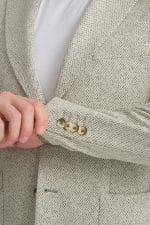 Yeşil Dokulu Blazer Ceket - Görsel 7