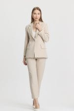 Krem Takım Elbise - Görsel 4