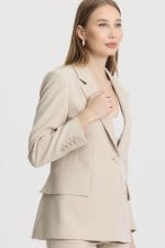 Krem Takım Elbise - Görsel 7