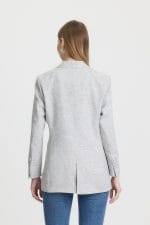 Lacivert Dikiş Detaylı Blazer Ceket - Görsel 7