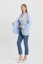 Mavi Colorblock Blazer Ceket - Görsel 3