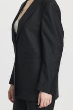 Siyah Cep Detaylı Takım Elbise - Görsel 8